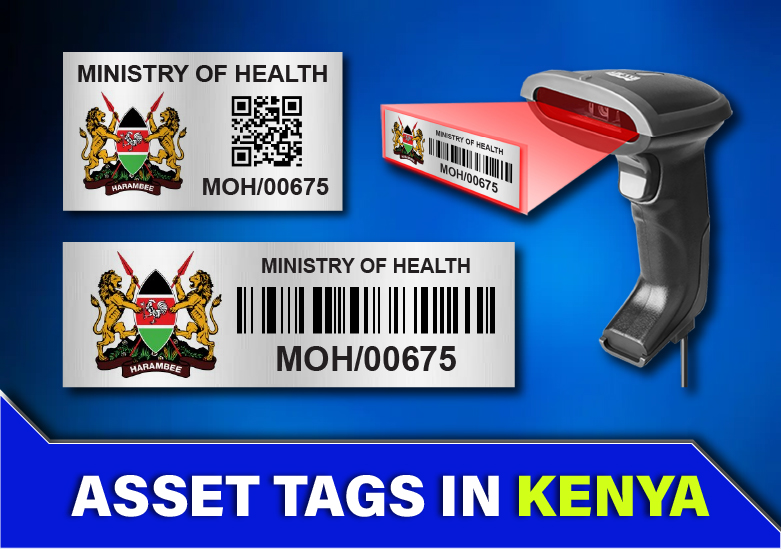 barcode asset tags and 2d barcodes asset tagging in Kenya